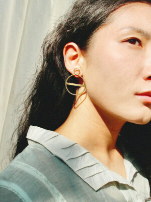 SOULNAR brass earrings