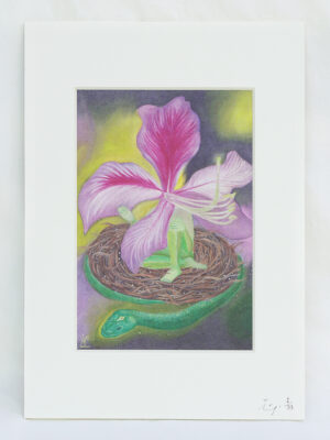 HEART CORE OP prints w matting