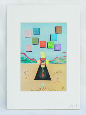 UNBOX prints w matting