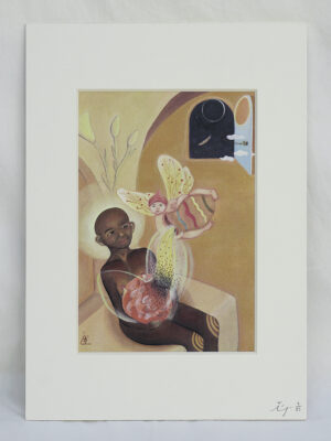 BABY SEEDS prints w matting