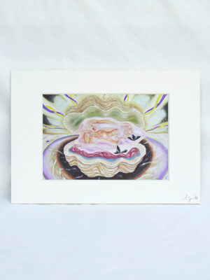 SHELL WE prints w matting