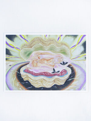 SHELL WE A6 postcard