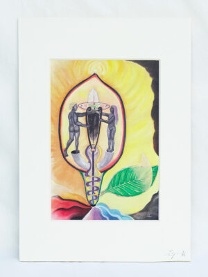 LIGHT LIKE prints w matting