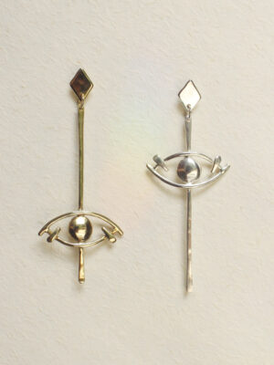 UP SHINE DOWN yin yang earrings